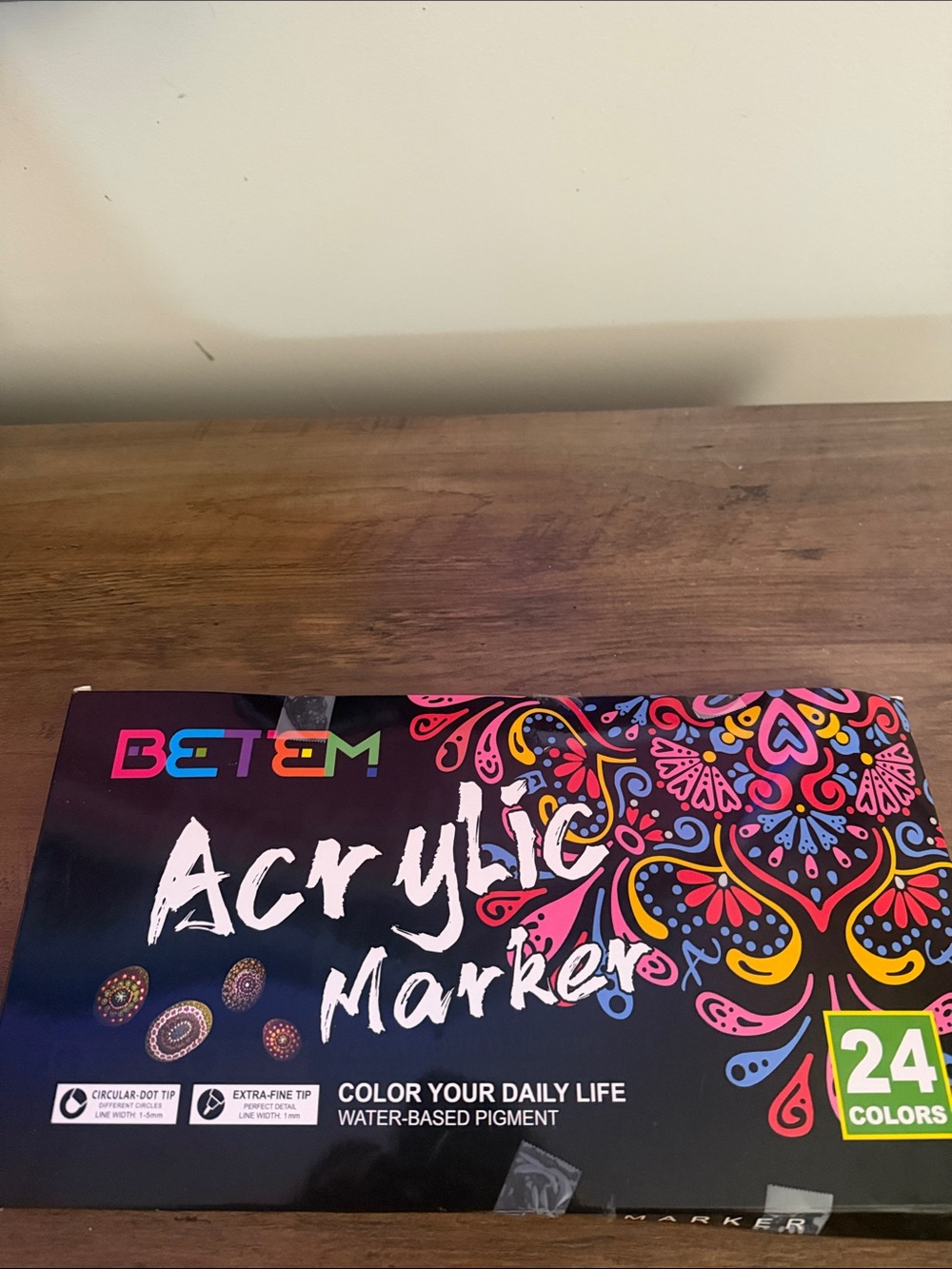 BETEM Acrylic Marker Set - Multicolor Assorted